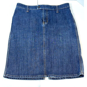 Women's GAP Jean Denim Pencil Skirt With Pockets Size 6